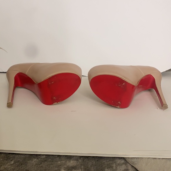 Christian louboutin daffodil nude platform heels - Picture 4 of 5
